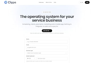 develop your web app or dashboard