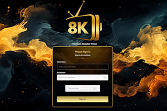 provide reseller panel, strong 8k, trex, dream 4k, lion, mega, dino