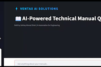 build an ai chatbot to search and answer questions from your PDF document