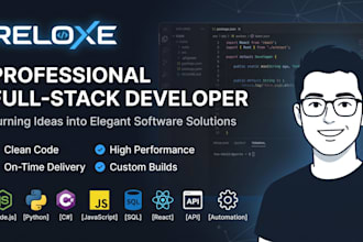 develop custom software, web applications, automation tools