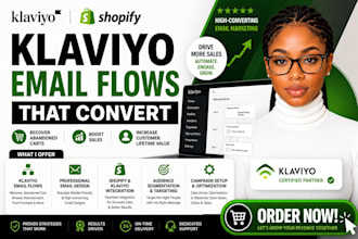 do  klaviyo email flows, shopify klaviyo email marketing, klaviyo email design