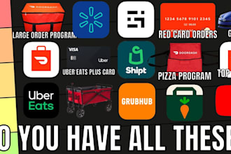 create amazon driver bot, spark driver bot, instacart bot, uber bot doordash bot