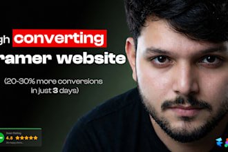 design and develop a modern framer website