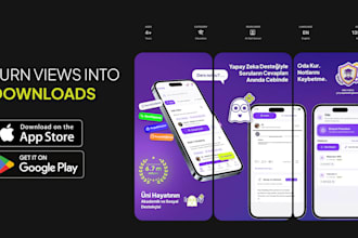 high converting app store and play store screenshots