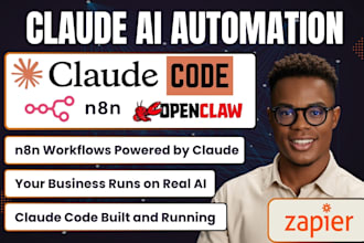 claude code ai agent claude ai n8n automation workflow automation zapier makecom
