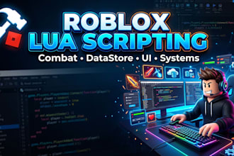 create custom lua scripts for your roblox game