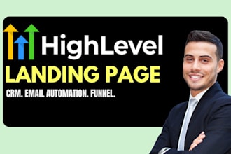 gohighevel automation gohighevel website sales funne landing page