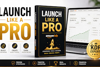 be book launch and publishing consultant, amazon book ads, book marketing agency