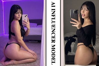 train lora ai influencer model comfyui workflow instagram influencer onlyfans