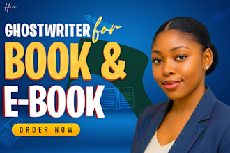 be your fiction nonfiction ghostwriter christian ebook writer kindle book writer