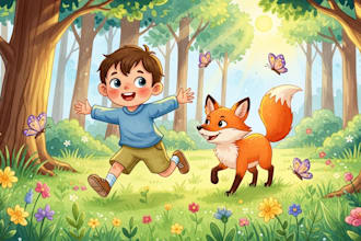 children story book illustration children story children story book illustration