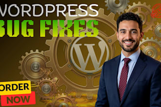 fix wordpress bugs, errors and website issues quick