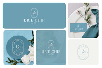 design extremely luxury premium minimalist and elegant business logo creation