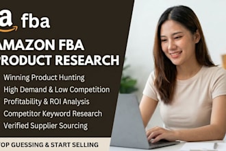 do amazon product research and product hunting for fba