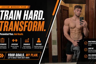 create a personalized workout plan to your fitness goals