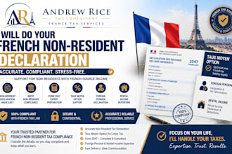 file your french non resident tax return  2047 form pension rental income refund