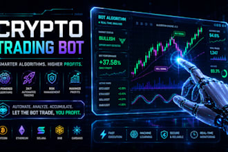 build custom crypto ai arbitrage bot, service automation or ecommerce reselling