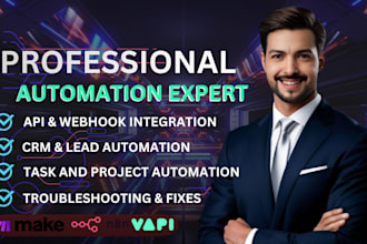 fix make com,  make com automation, n8n automation, vapi ai, gohighlevel