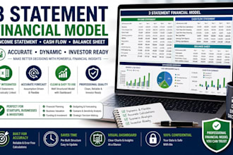 build a 3 statement financial model for your startup or nonprofit