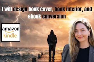 design book cover, book interior, and ebook conversion