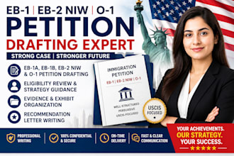 draft eb1a eb1b eb2 niw o1 uscis immigration petition letter