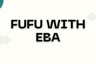 fufu with eba and iyan