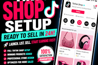 set up your tiktok shop winning product store fast
