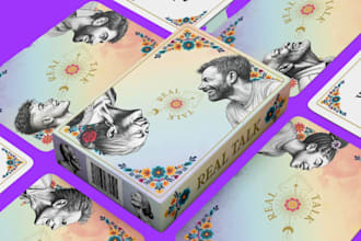 design custom card deck, poker, tarot, card playing cards