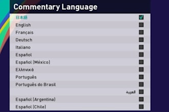 make a custom callname commentary in sp football life or pes 2021