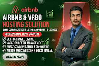 be your airbnb co host, vrbo property manager and guest communication VA