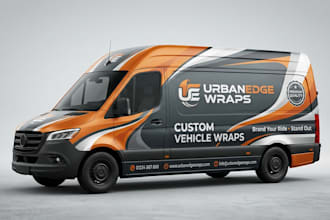 design professional car and vehicle wrap branding
