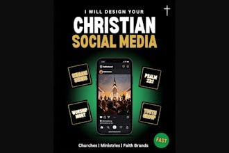 design church social media posts and graphics