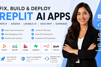 fix build replit ai app replit debugging base44 lovable ai saas mvp supabase