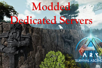 set up an ark survival ascended server and a discord server