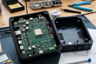 design pcb layout and 3d enclosure system