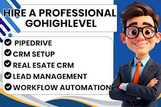setup real estate crm pipedrive housejet leadsquared greenrope automation