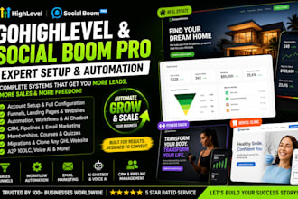 setup gohighlevel account go high level quiz ghl landing page design