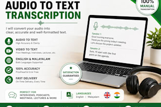 do convert audio to text manually with high accuracy