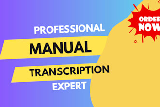 professionally transcribe and provide quality transcripts any typing service