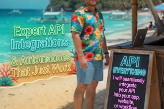 develop custom API integrations and automation solutions