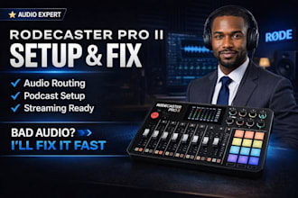 setup, fix, and optimize your rodecaster pro for podcast and streaming