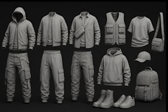 design rig texture 3d clothing mesh outfits 3d second life fivem gta imvu sims