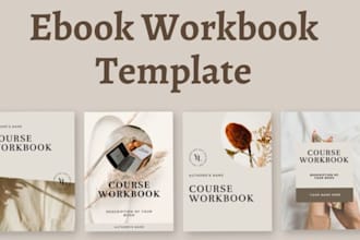 design and illustrate amazon KDP book ebook cover design, ebook, workbook cover