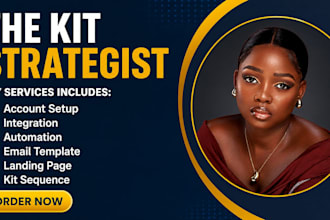 be your convertkit expert design convertkit newsletter and  setup email sequence