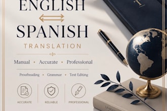 translate english to spanish and spanish to english