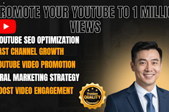promote your USA youtube music video for 1 million views organic million views