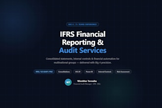 deliver ifrs financial statements