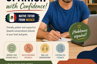 help you to speak spanish with confidence