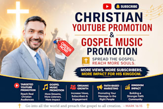 do christian youtube video promotion, christian music promotion