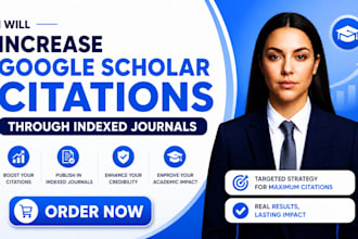 increase google scholar citations through indexed journals